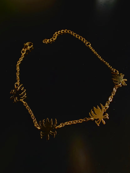 National flower of Tamil Eelam Bracelet Gold