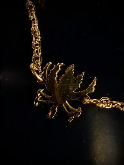 National flower of Tamil Eelam Bracelet Gold