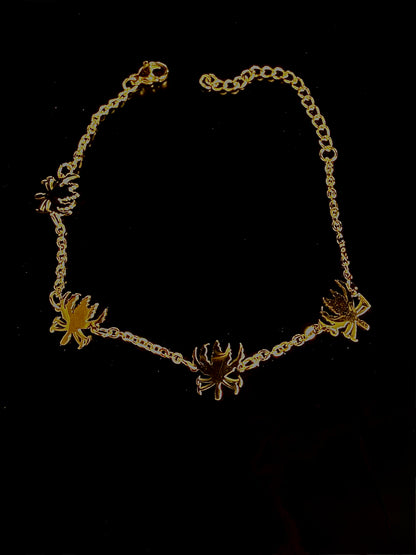 National flower of Tamil Eelam Bracelet Gold