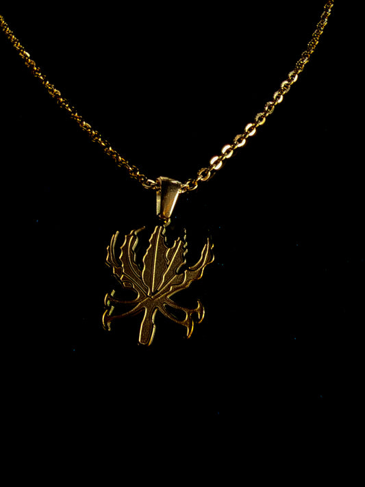 National flower of Tamil Eelam Chain gold