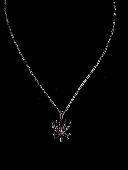 National flower of Tamil Eelam Chain Silver
