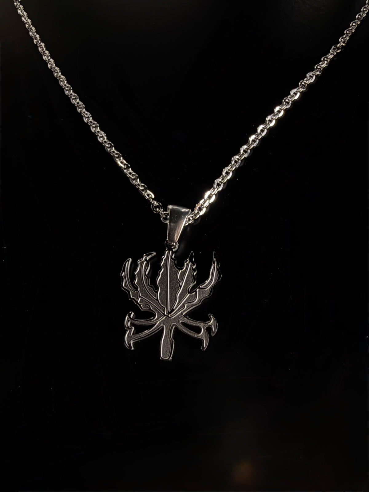 National flower of Tamil Eelam Chain Silver